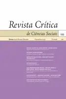 Capa da Revista Crítica de Ciências Sociais, do Centro de Estudos Sociais da Universidade de Coimbra.