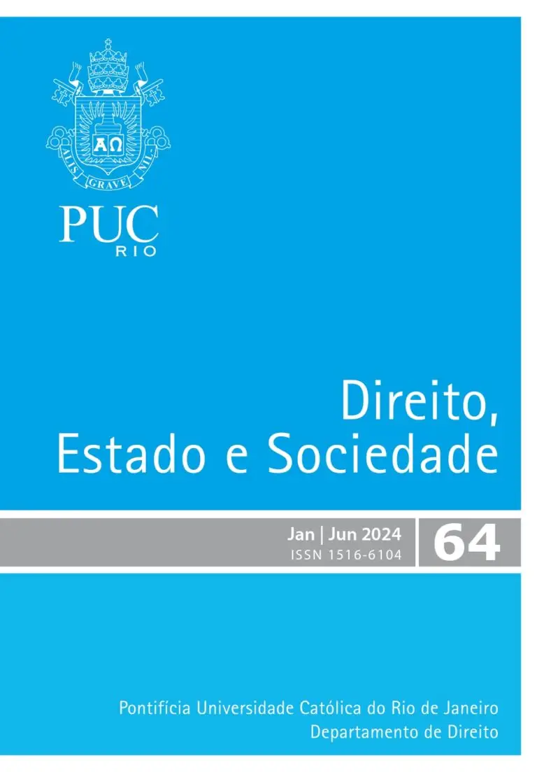 Capa da revista Direito, Estado e Sociedade.