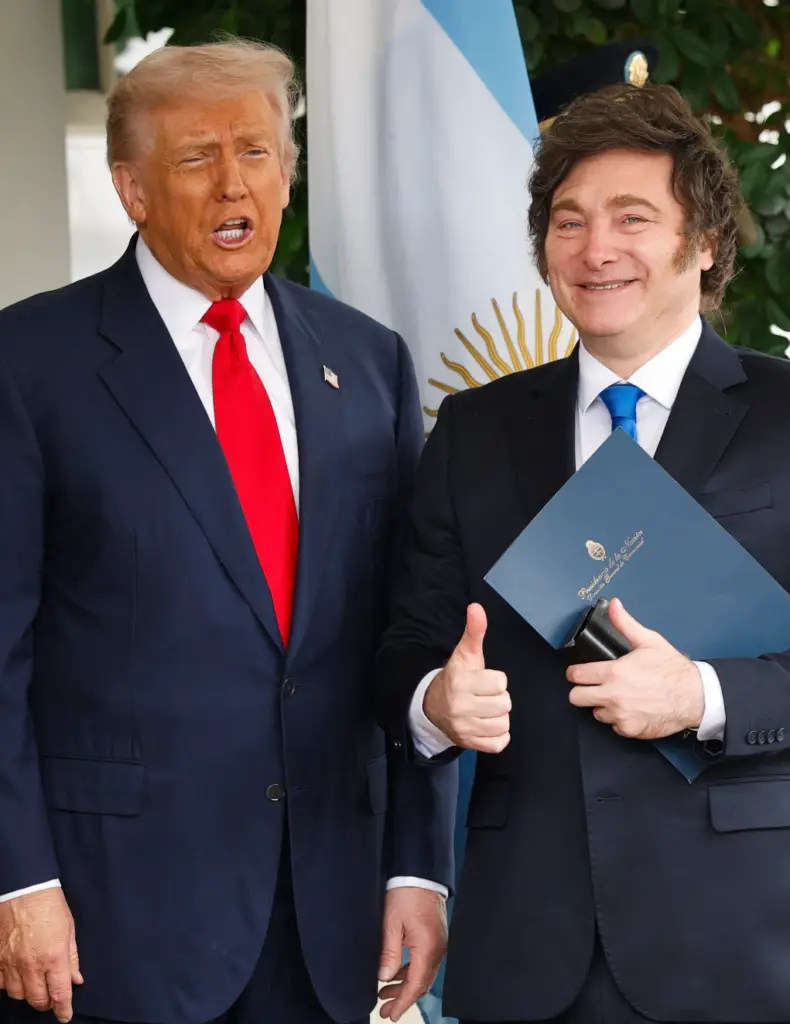 Trump e Milei.