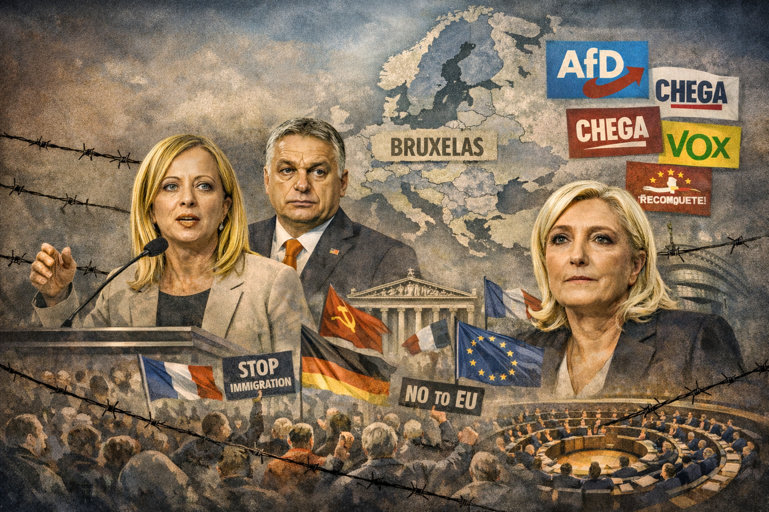 A extrema-direita europeia depois de 1945: uma breve história