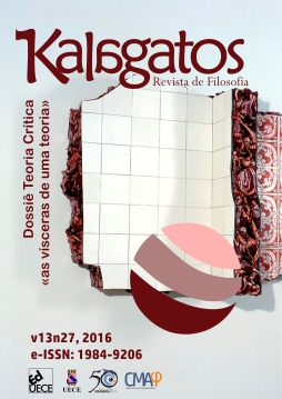 Capa Kalagatos v13n27, 2016